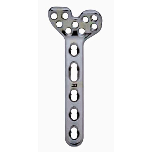 BONE LOCK VOLAR COLUMN PLATE 9 HEAD HOLE   FOR 2.4/2.7 MM SCREW